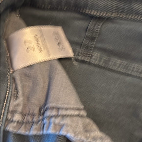 MOTHER Women's Ankle & Cropped Jeans - Dark Gray - Picture 3 of 5